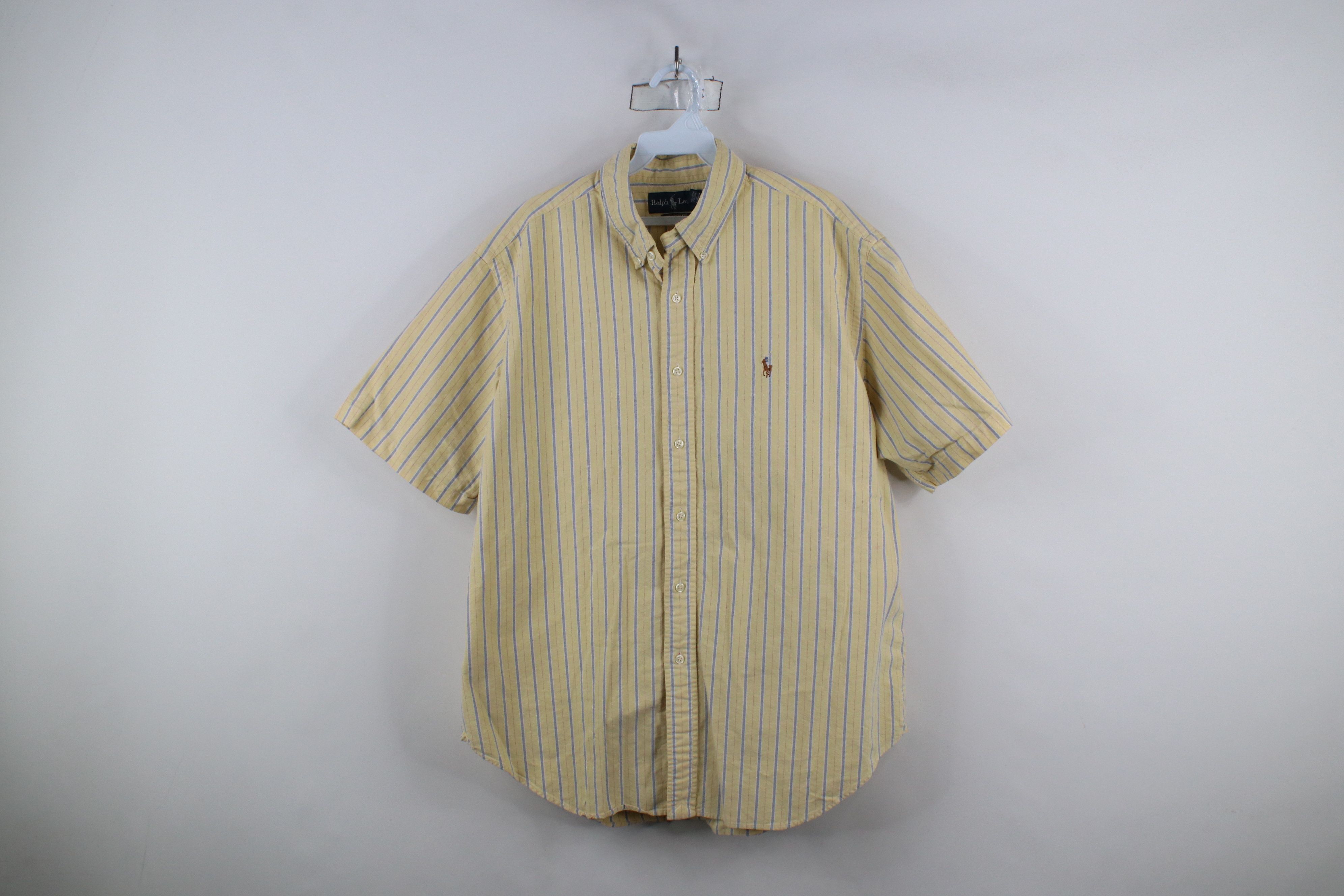 Polo Ralph Lauren Vintage 90s Ralph Lauren Short Sleeve Collared Button Shirt Size US XL / EU 56 / 4 - 1 Thumbnail