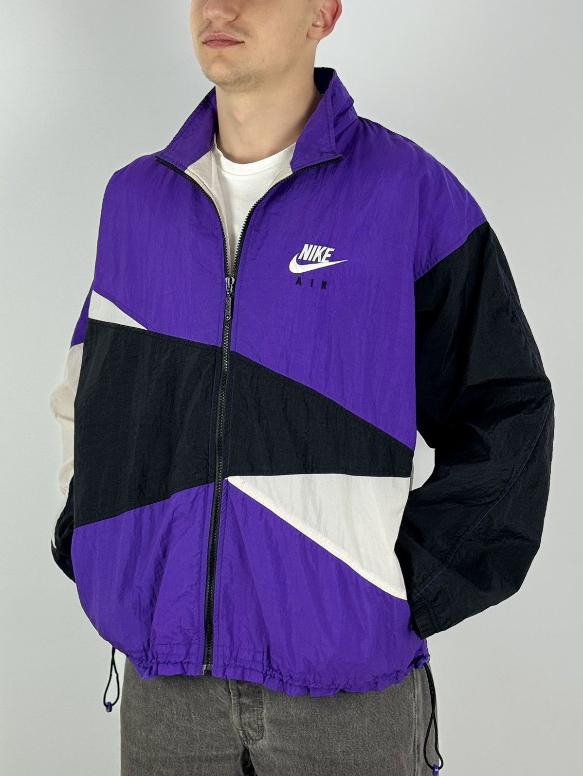 Nike 1990’s Vintage Nike Foot Locker Track Nylon Jacket Size US L / EU 52-54 / 3 - 2 Thumbnail