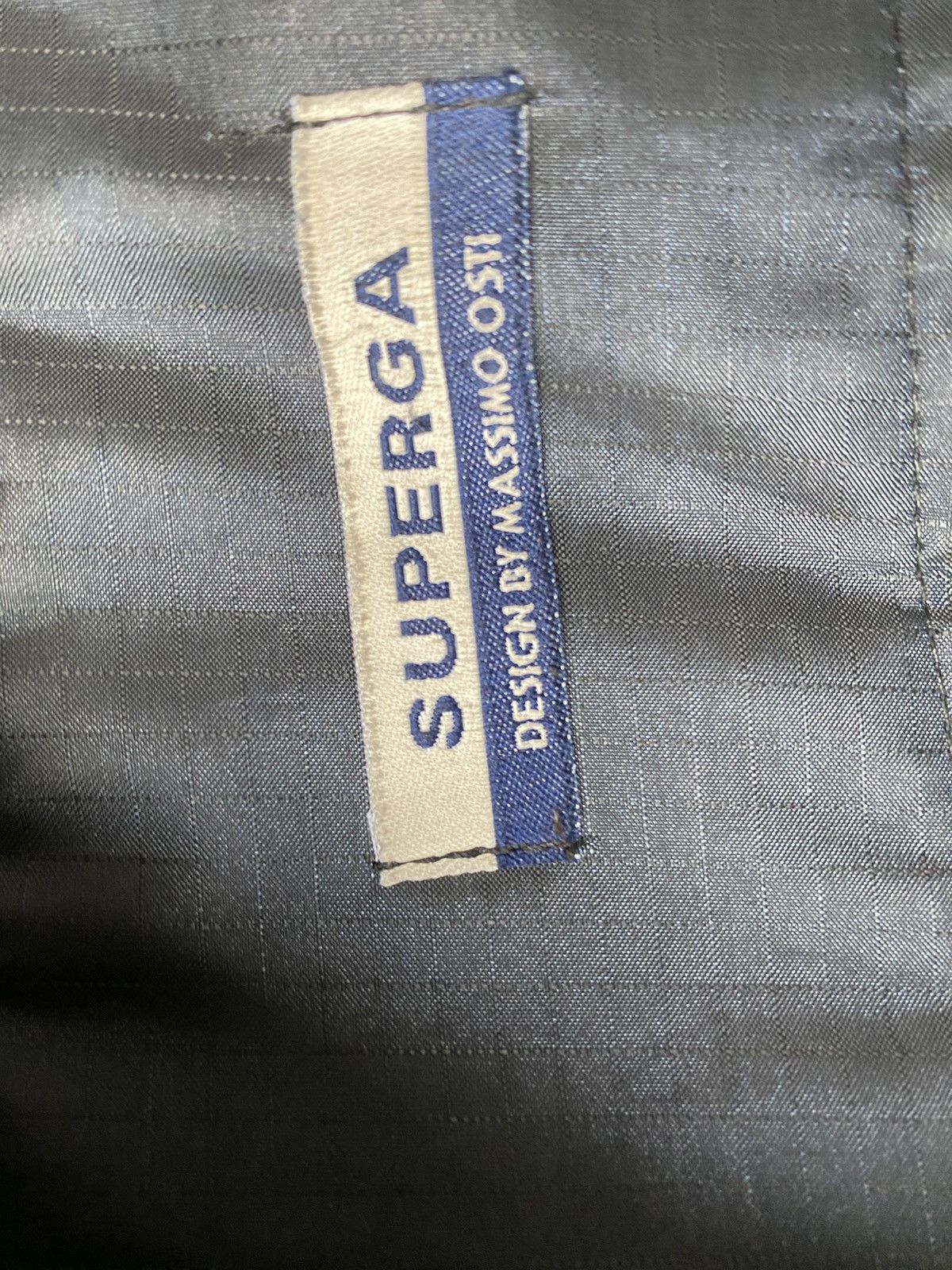 Massimo Osti Superga X Massimo Osti jacket, size XL, blue, used, Size US XL / EU 56 / 4 - 14 Thumbnail
