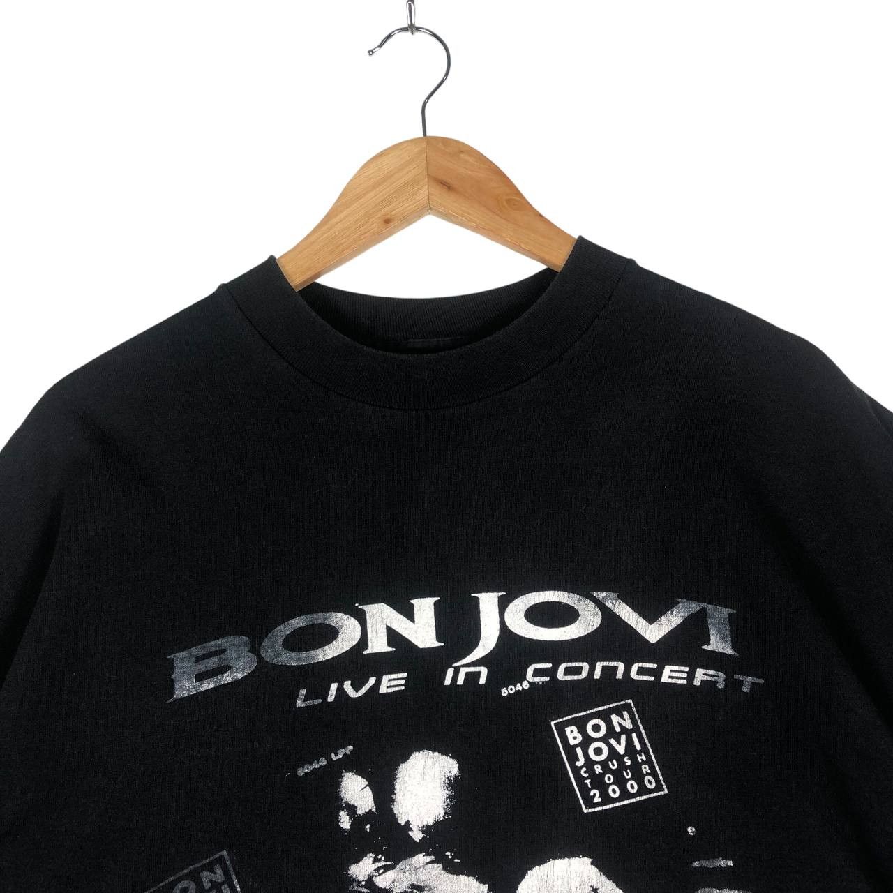 Band Tees Vintage Bon Jovi Crush Tour 2000 men t-shirt Size US XL / EU 56 / 4 - 2 Thumbnail