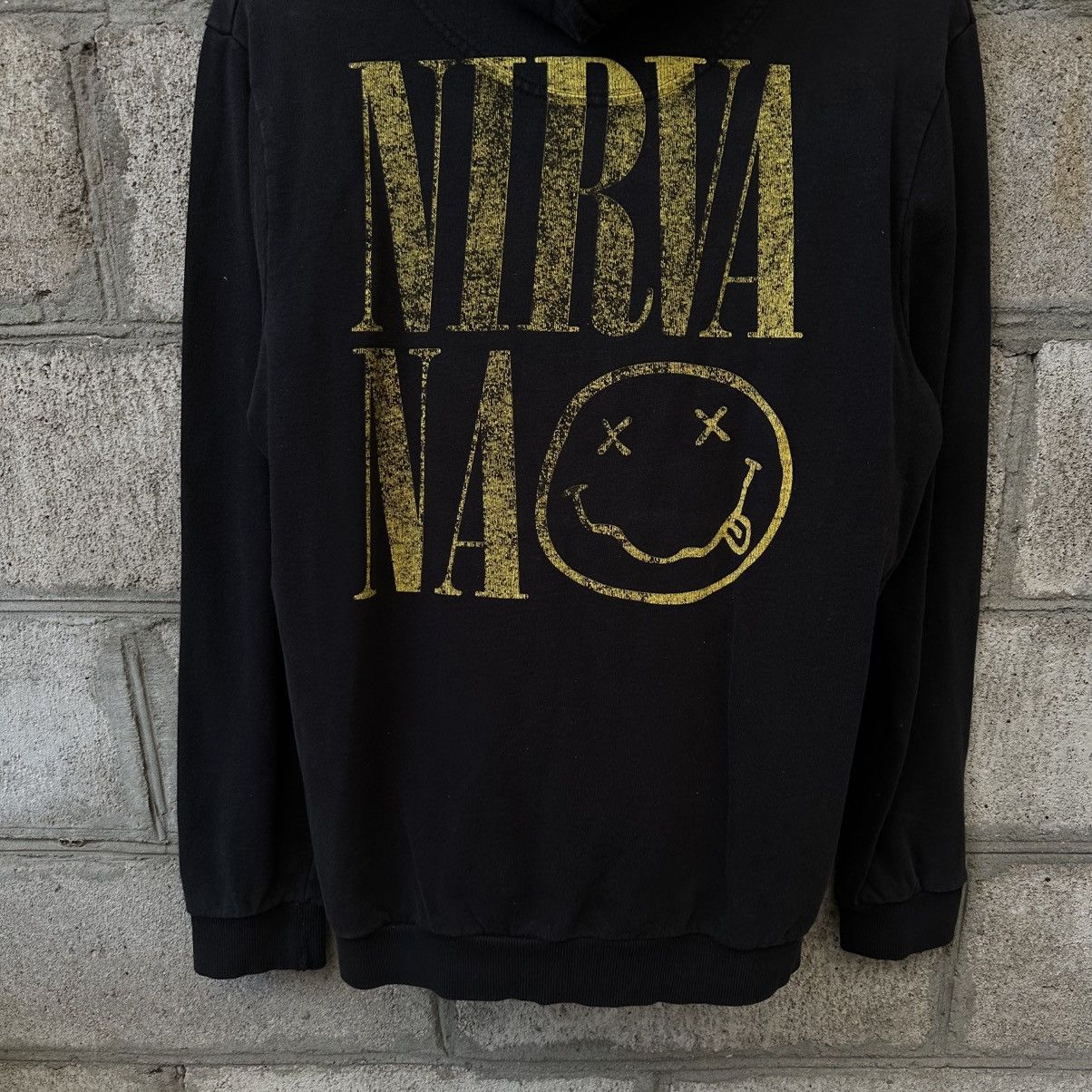 Nirvana Vintage Nirvana Hoodie Big Logo Size M Band Rock Hype Trend Size US M / EU 48-50 / 2 - 7 Thumbnail