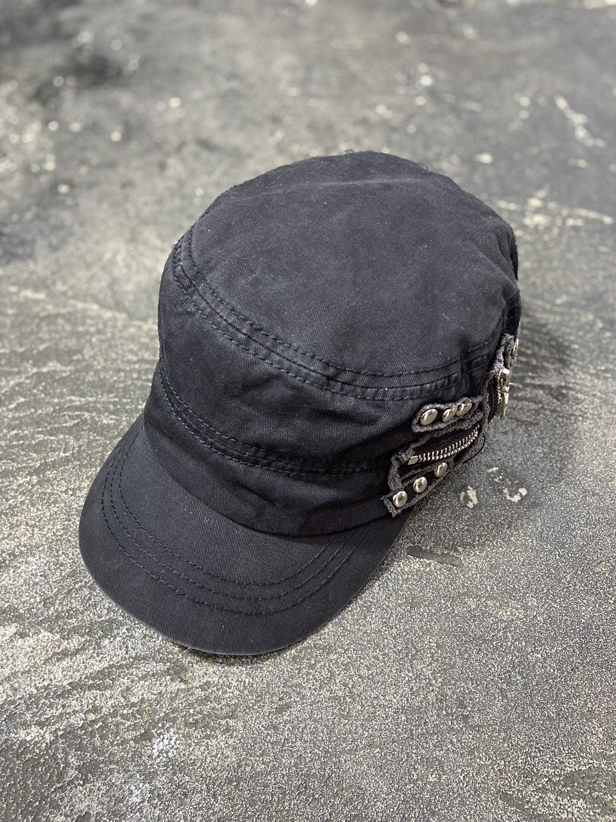 If Six Was Nine Vintage Cadet Hat Senditionaries Punk Style Y2K Size ONE SIZE - 7 Thumbnail
