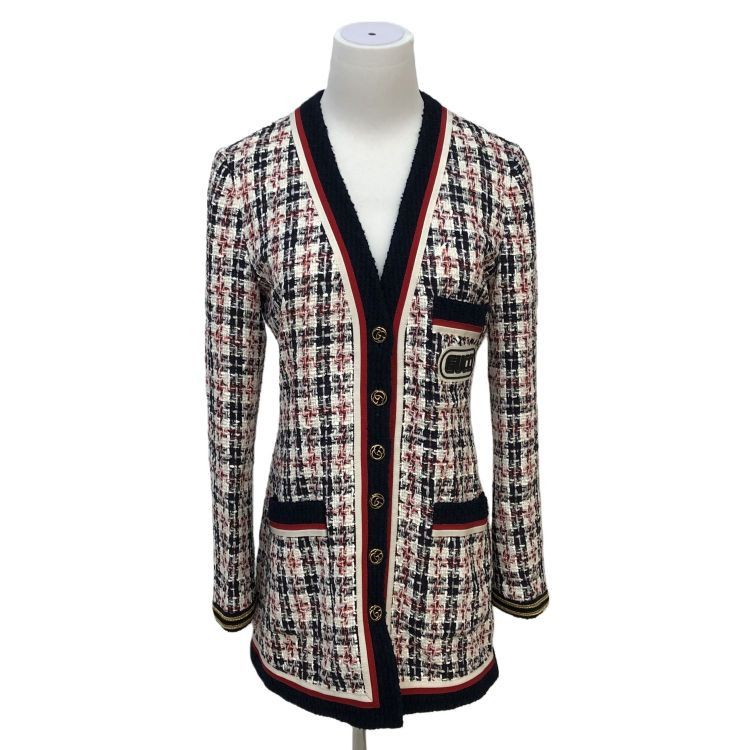 Gucci Gucci Tweed Jacket Size 40 Size S / US 4 / IT 40 - 1 Thumbnail