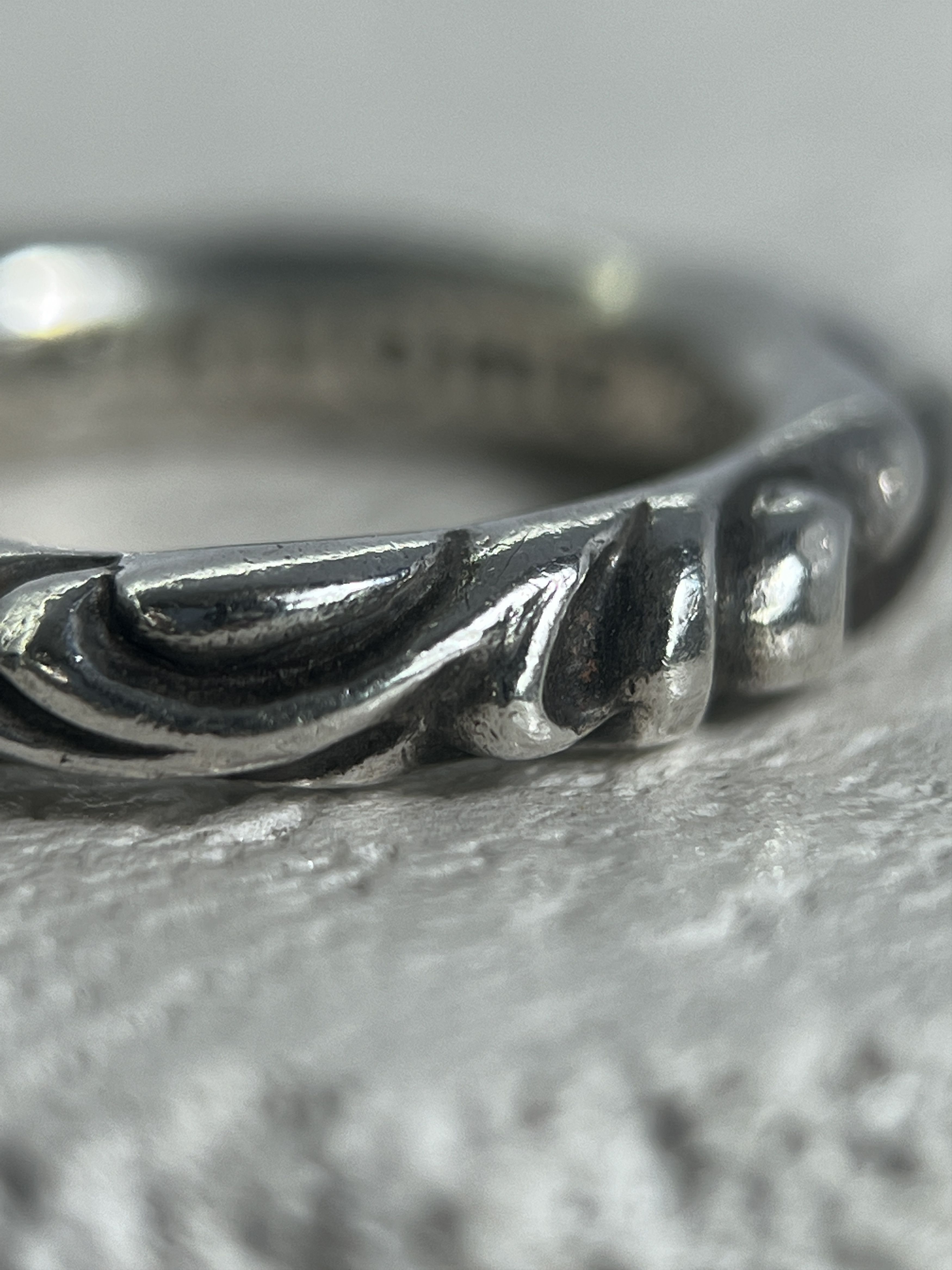 Chrome Hearts Chrome Hearts Scroll Band Ring Silver US6.5 JP13 Size ONE SIZE - 11 Thumbnail