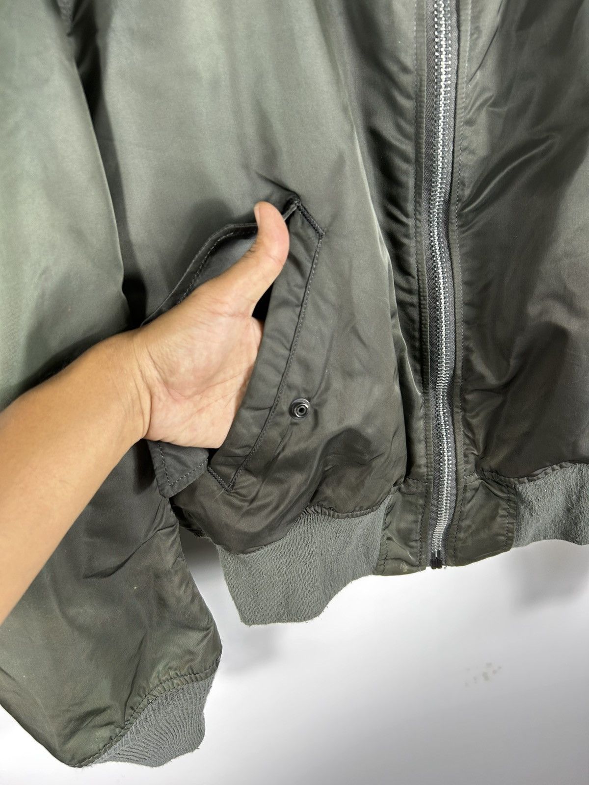 Alpha Industries ⚡️Vintage Alpha Industries USA Ma 1 Bomber Jacket Size US M / EU 48-50 / 2 - 7 Thumbnail