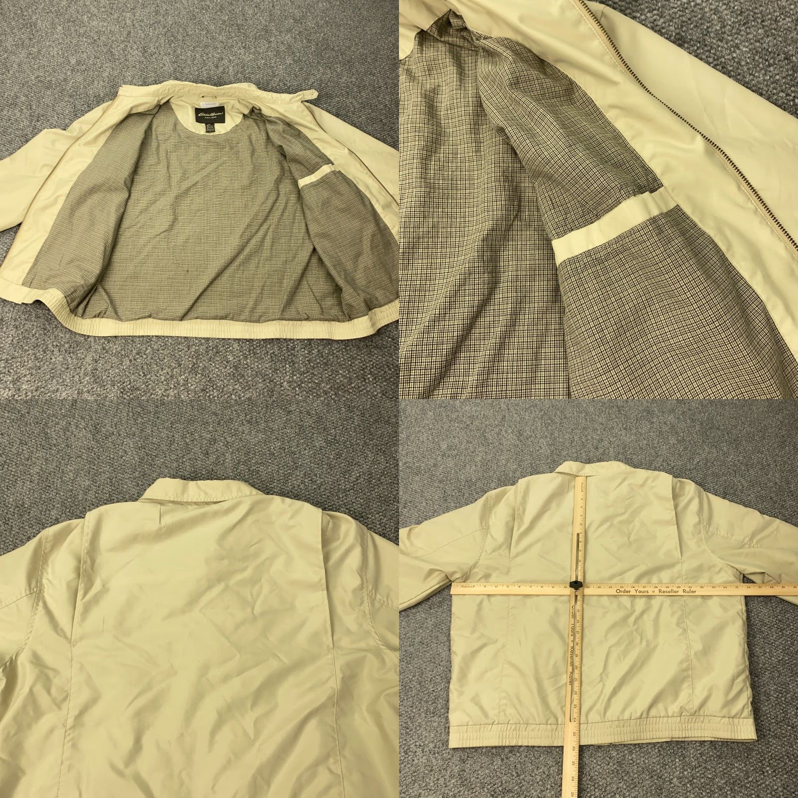Eddie Bauer Eddie Bauer Jacket Mens Size Medium Beige Bomber LIghtweight Zip Up Lined Size US M / EU 48-50 / 2 - 8 Thumbnail
