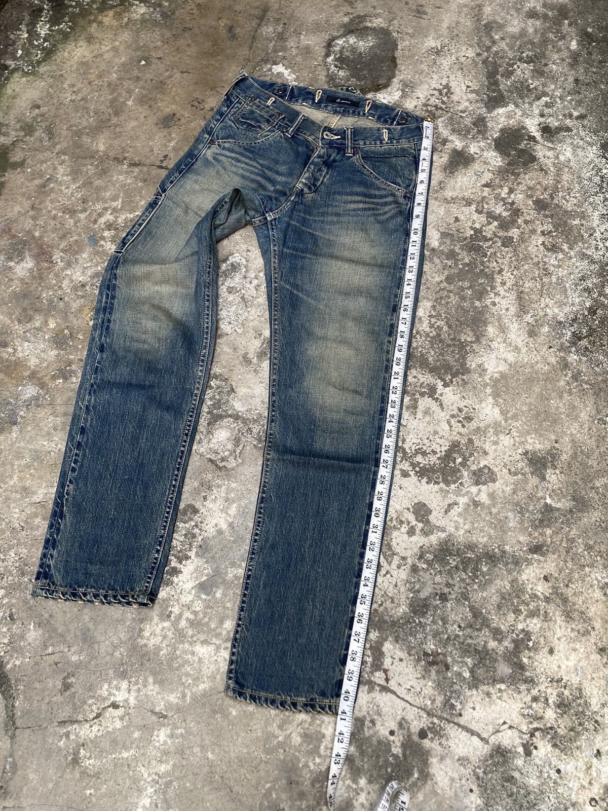 Johnbull Vintage Johnbull Selvedge Carpenter Buckleback Denim Size US 32 / EU 48 - 15 Thumbnail