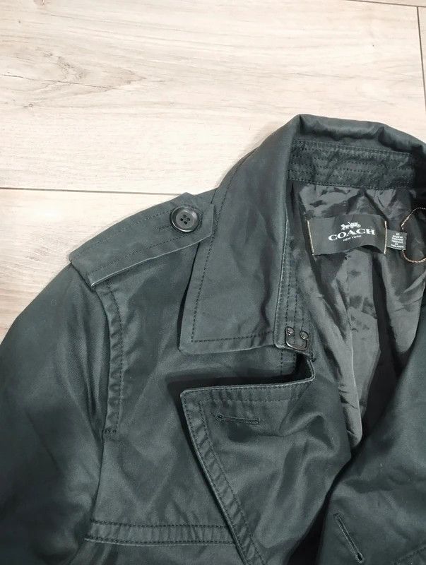 Coach Coach Lamb Leather Cotton Trench size M Size US M / EU 48-50 / 2 - 5 Thumbnail