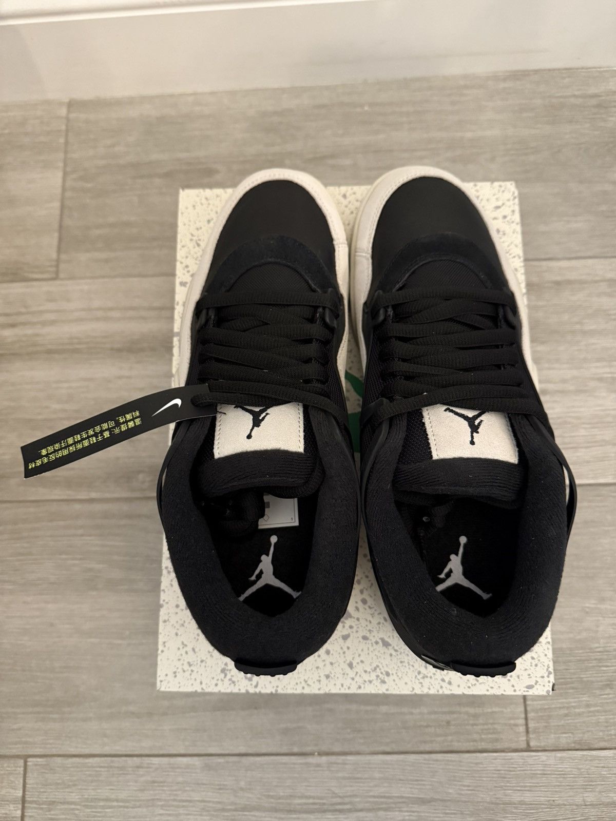 Jordan Brand Air Jordan 4 RM FQ7939-001 Black Light Bone Dark Grey Sz 11 Size US 11 / EU 44 - 6 Thumbnail