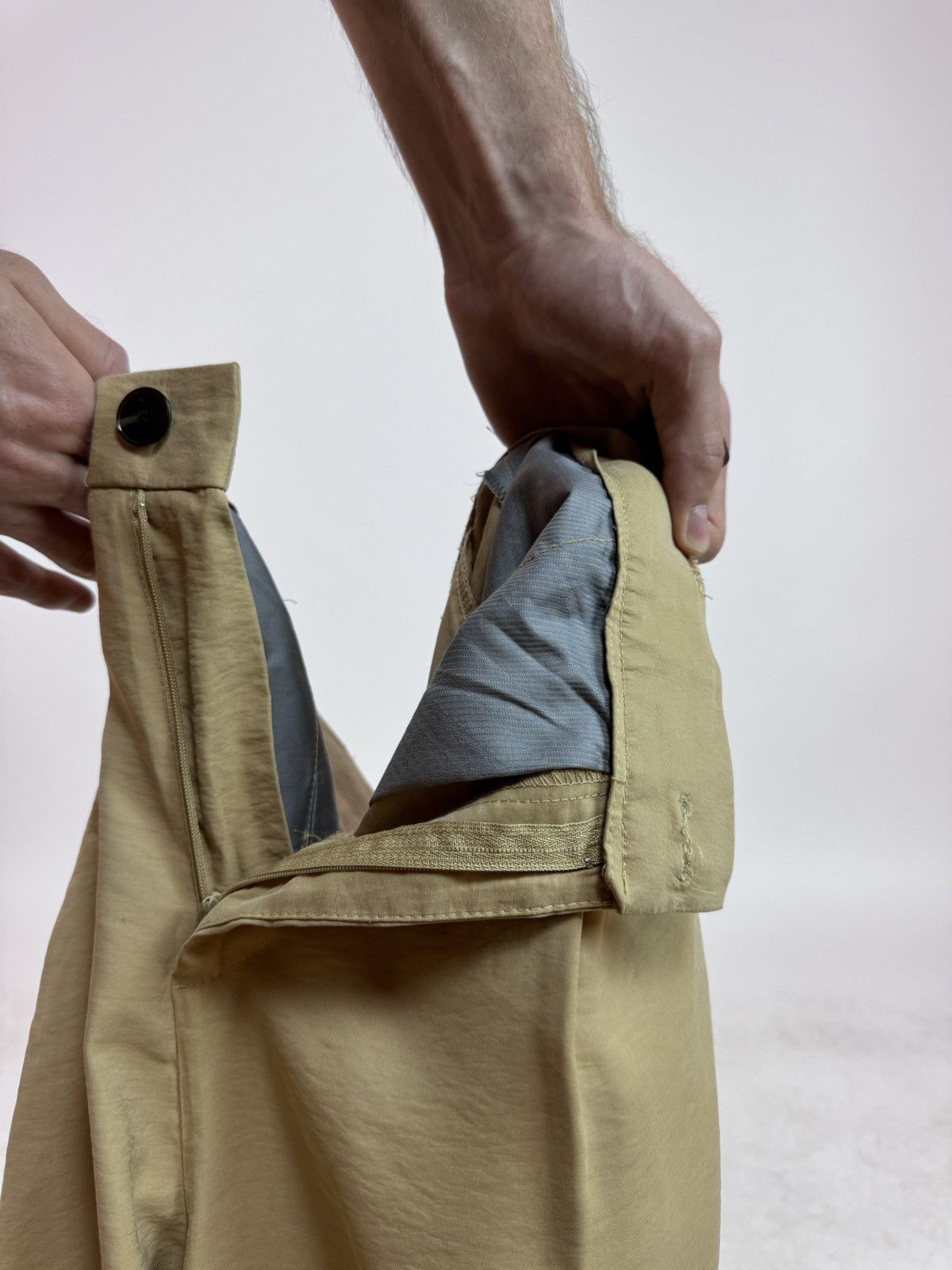 Zara Upcycled ZARA Pleated Trousers Viscose Pants wide legs sz 32 Size US 32 / EU 48 - 12 Thumbnail