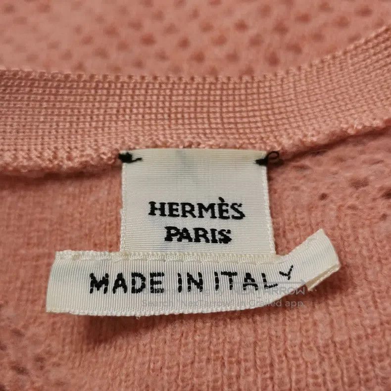 Hermes Hermes Velvet Blended Solid Color Single-breasted V-neck L Size S / US 4 / IT 40 - 4 Thumbnail