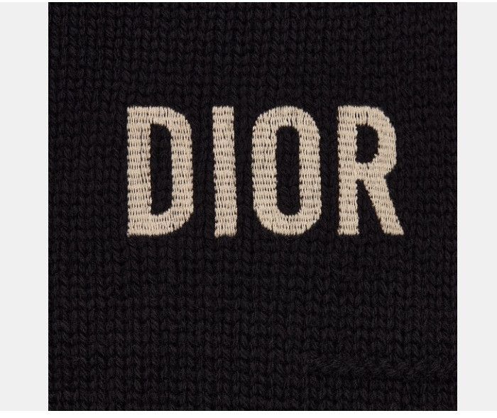 Dior o1w1db10425 144G54AM Buttoned Cardigan in Black Size XL / US 12-14 / IT 48-50 - 4 Thumbnail
