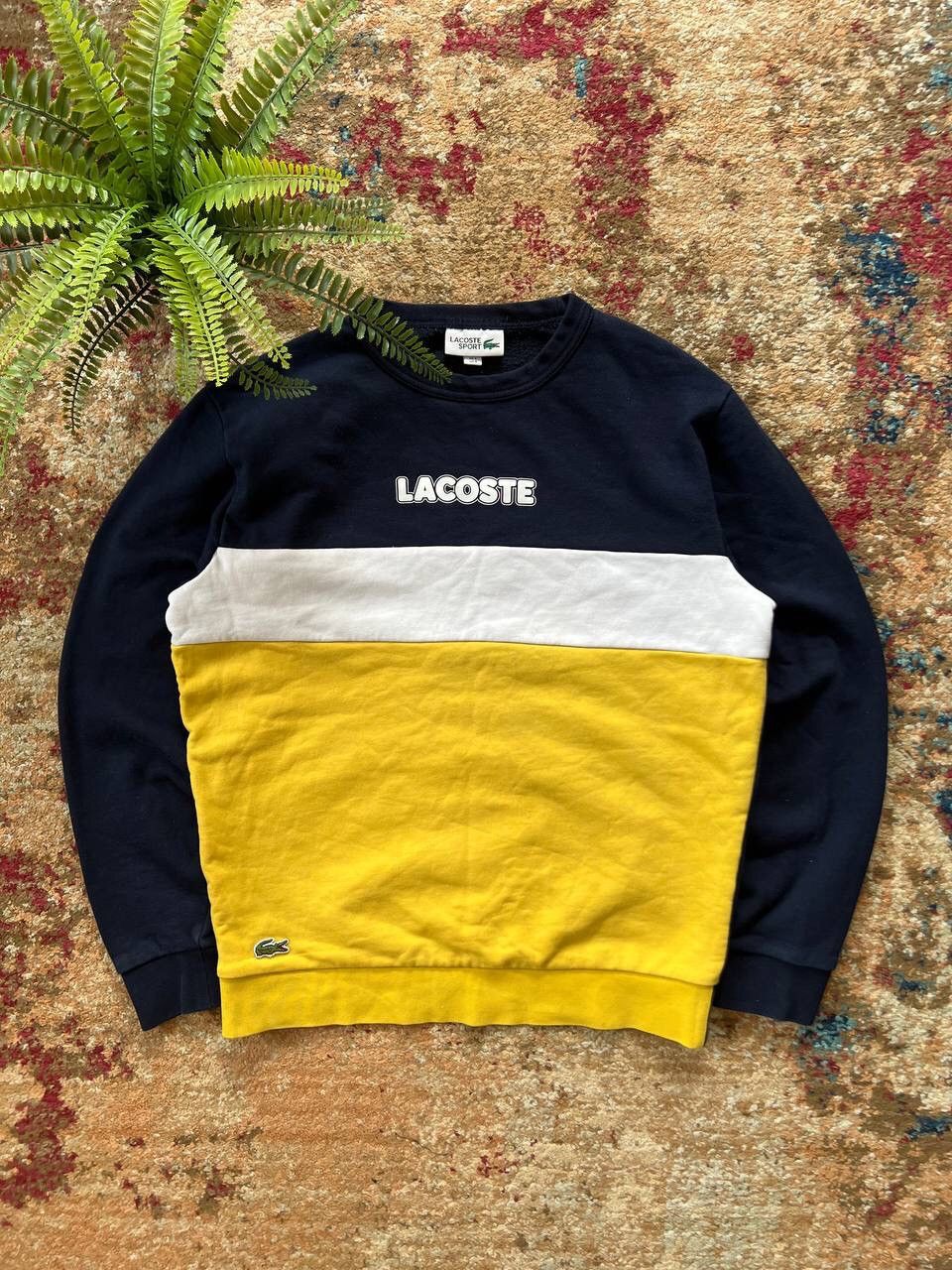 Lacoste × Vintage 🐝 LACOSTE SPORT RETRO CREWNECK Y2K 90’s Size US S / EU 44-46 / 1 - 1 Thumbnail