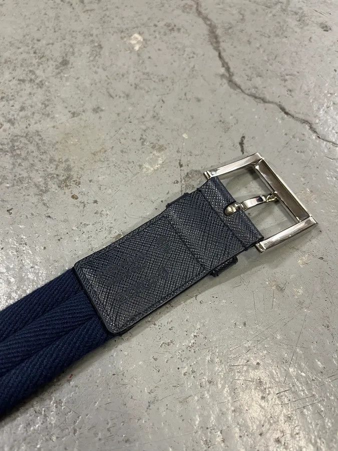 Prada Prada Hybrid Navy Belt Size ONE SIZE - 8 Thumbnail