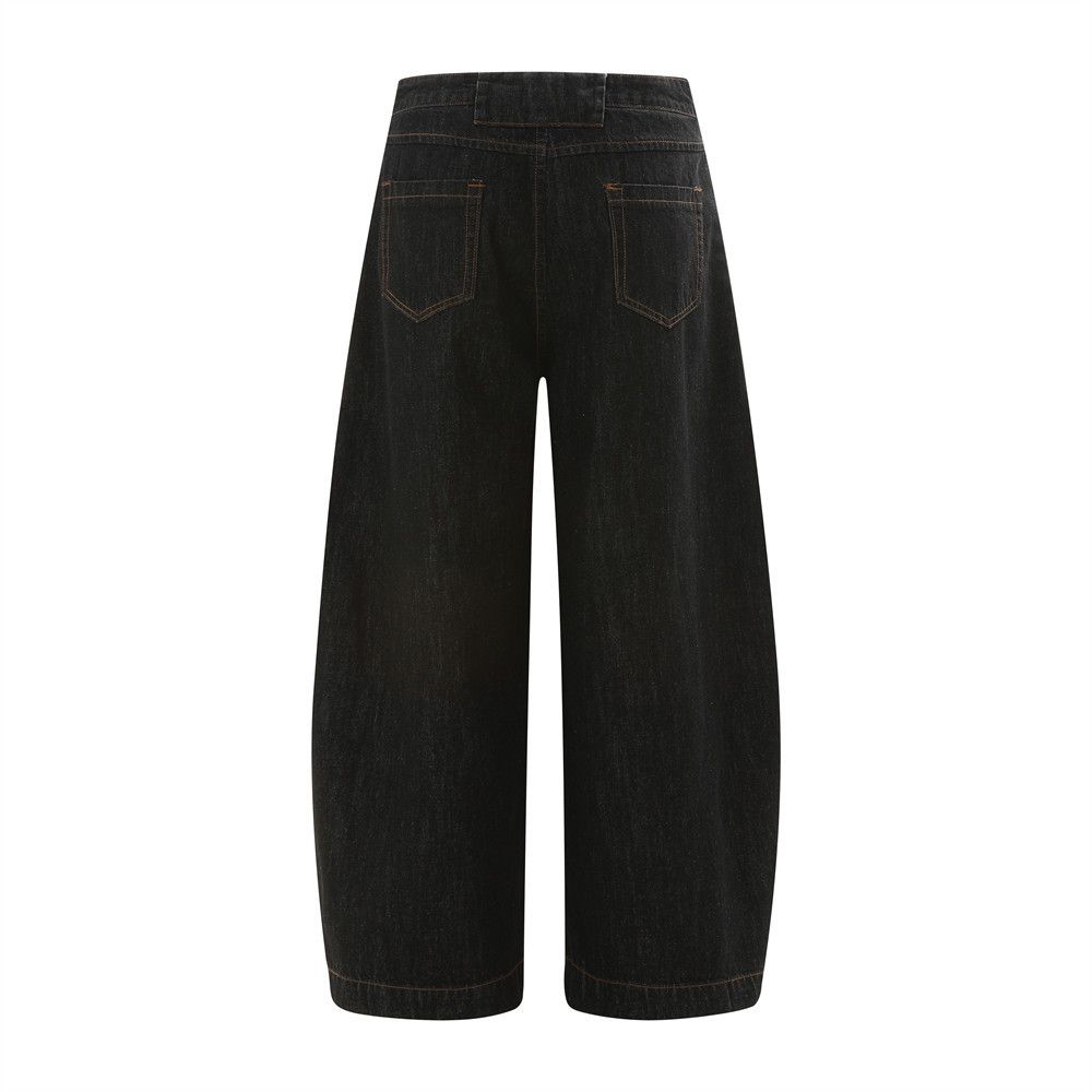 Japanese Brand × Jean Men's trendy patchwork workwear scimitar jeans Size US 32 / EU 48 - 2 Thumbnail