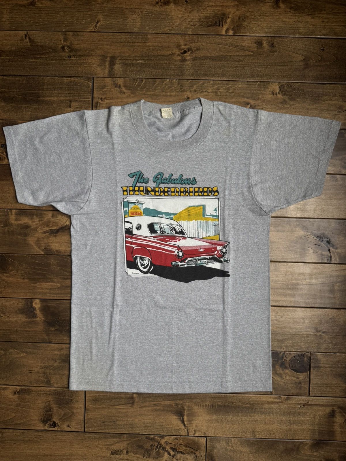 Vintage Vintage 80s Fabulous Thunderbirds Tour Band Tee SingleStitch Size US L / EU 52-54 / 3 - 1 Thumbnail