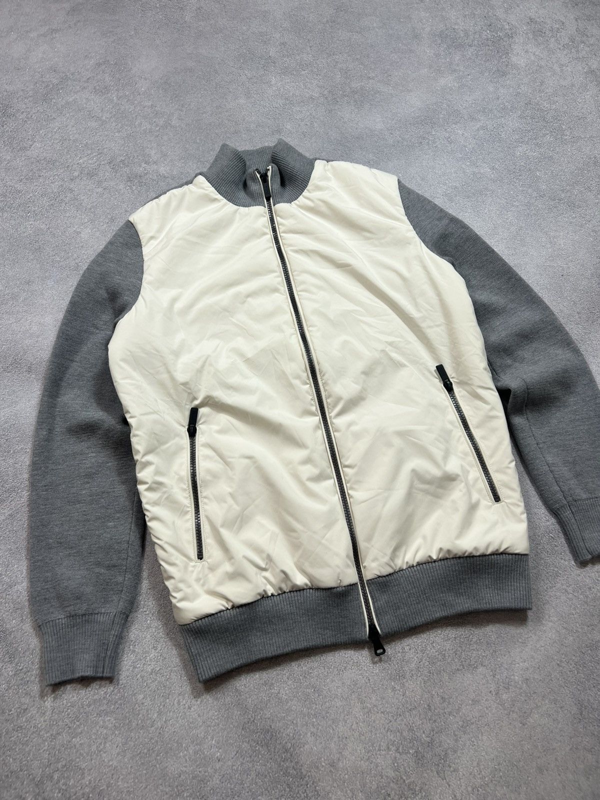 Boggi 🩶🤍VTG Y2K style Boggi Milano Bomber If Six Was Nine Style Size US S / EU 44-46 / 1 - 4 Thumbnail