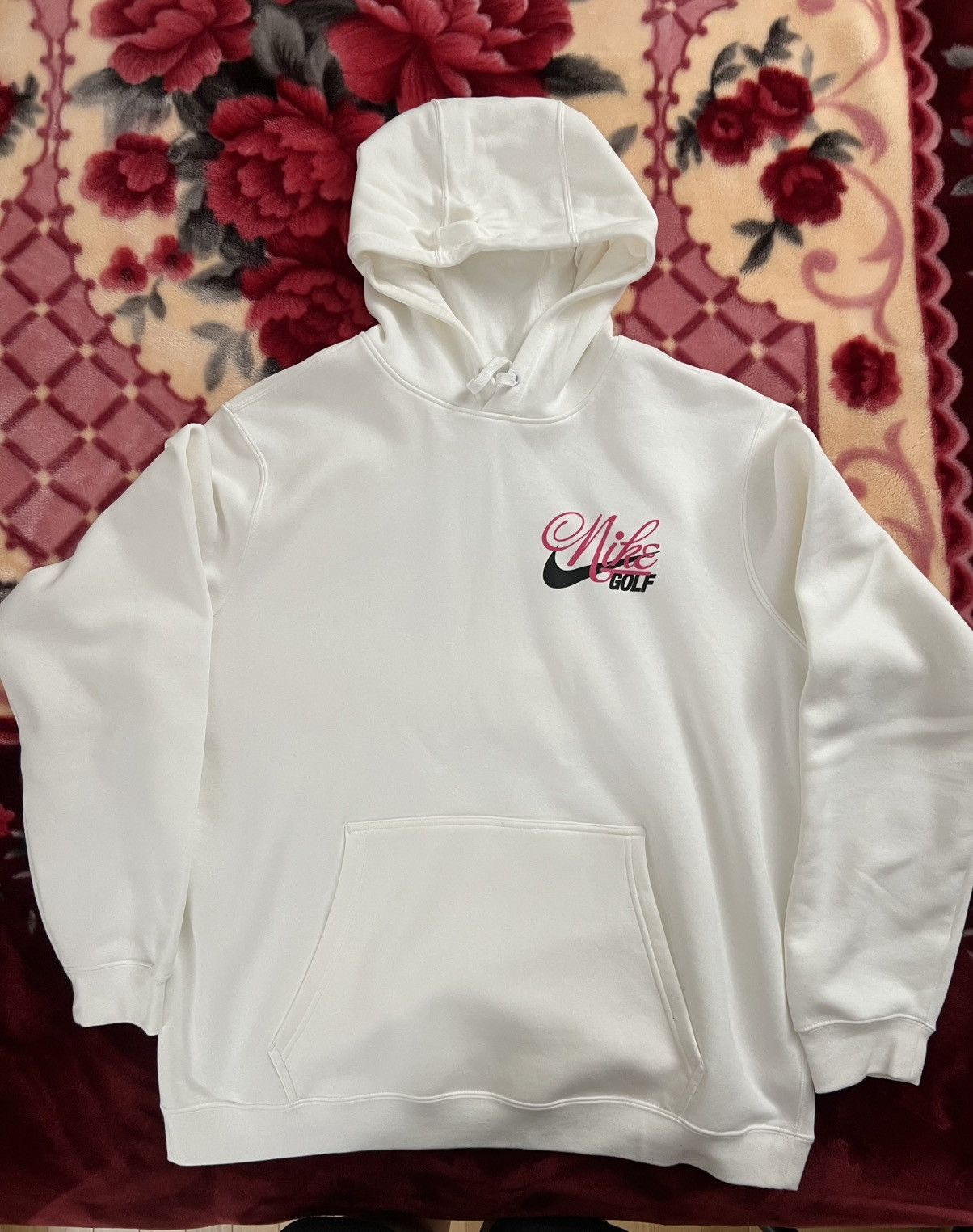 Nike Nike Golf Hoodie White Size Small Preowned Size US XL / EU 56 / 4 - 1 Thumbnail
