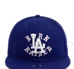 Born X Raised Dodgers & Lakers New Era Shirt L Los Angeles