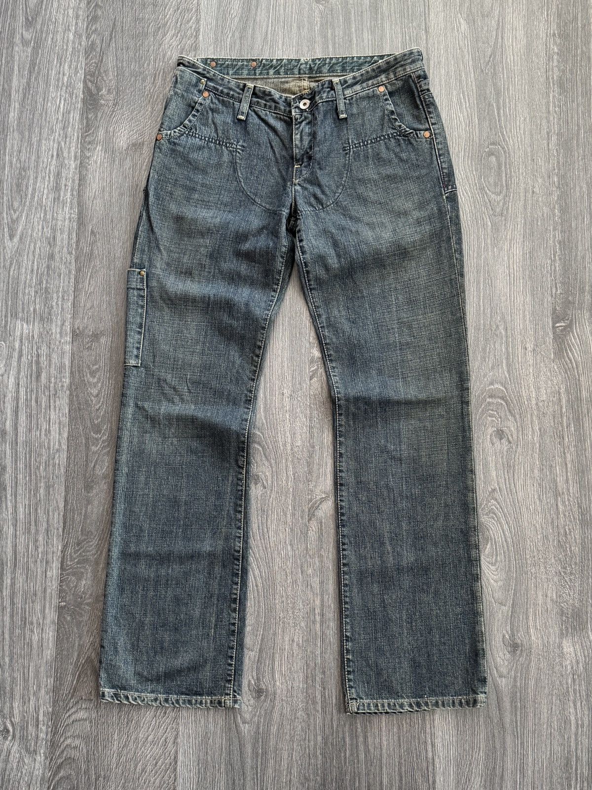 G-Star Y2K VIntage G-Star Grainy Texture Jeans Size US 32 / EU 48 - 1 Thumbnail