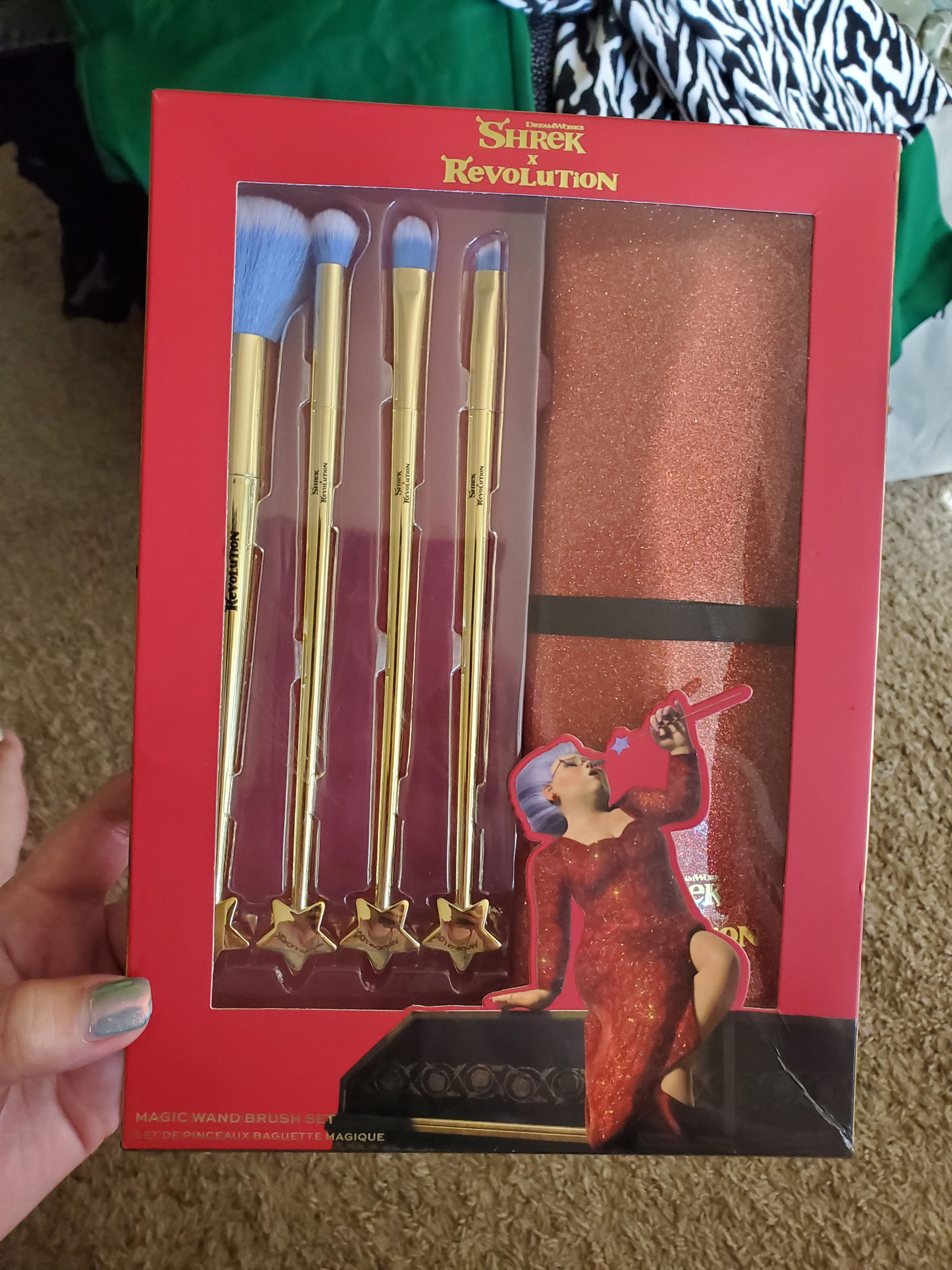 Other New Revolution x Shrek Fairy Godmother Wand MakeUp Brush Set Size ONE SIZE - 3 Thumbnail