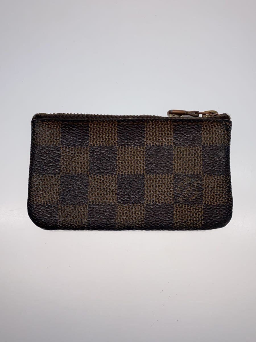 Louis Vuitton Louis Vuitton Damier Ebene Pochette Cle Brown Size ONE SIZE - 2 Thumbnail