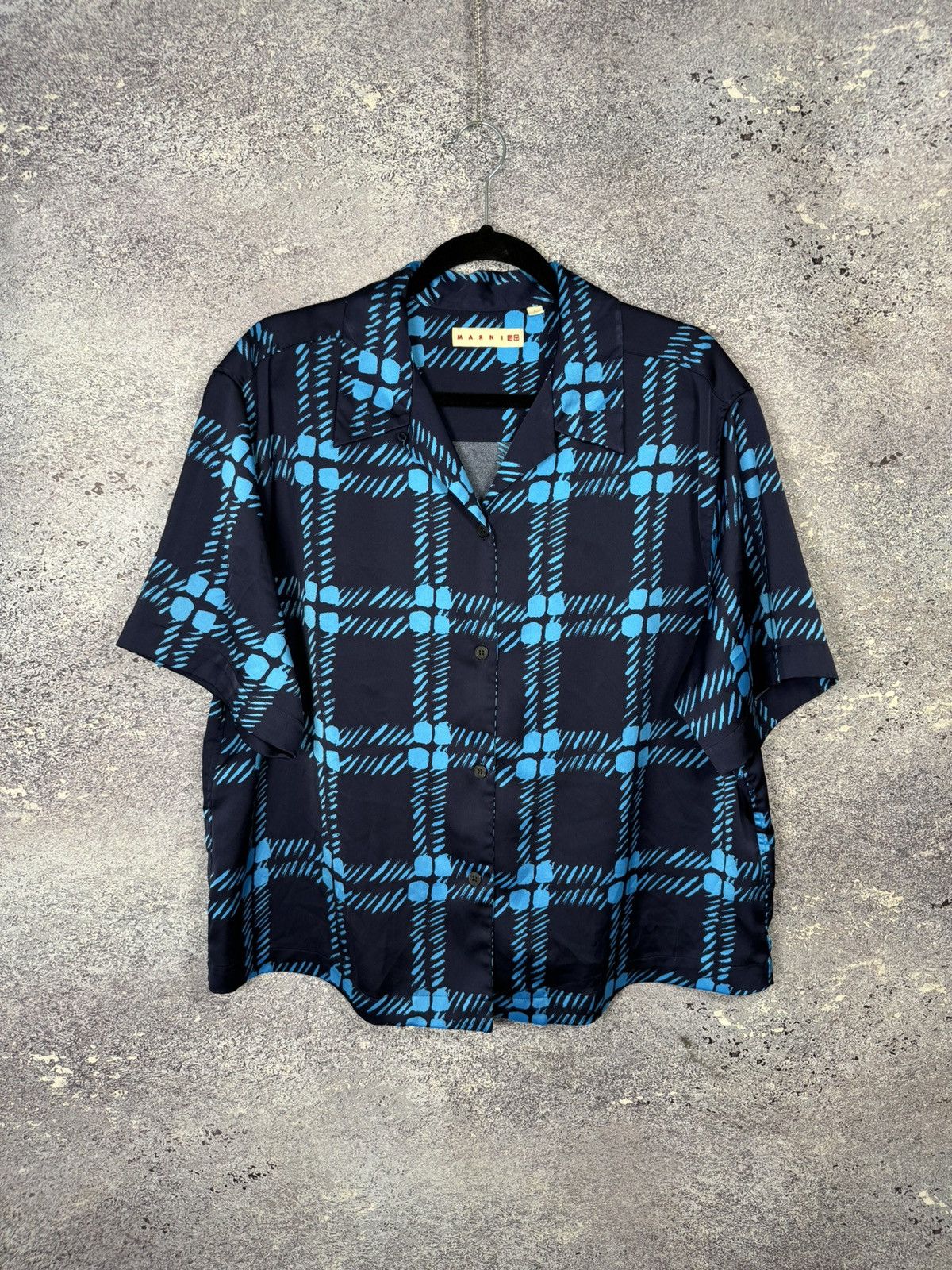 Marni × Uniqlo Marni Uniqlo Bowling Plaid Shirt Large Size US L / EU 52-54 / 3 - 1 Thumbnail