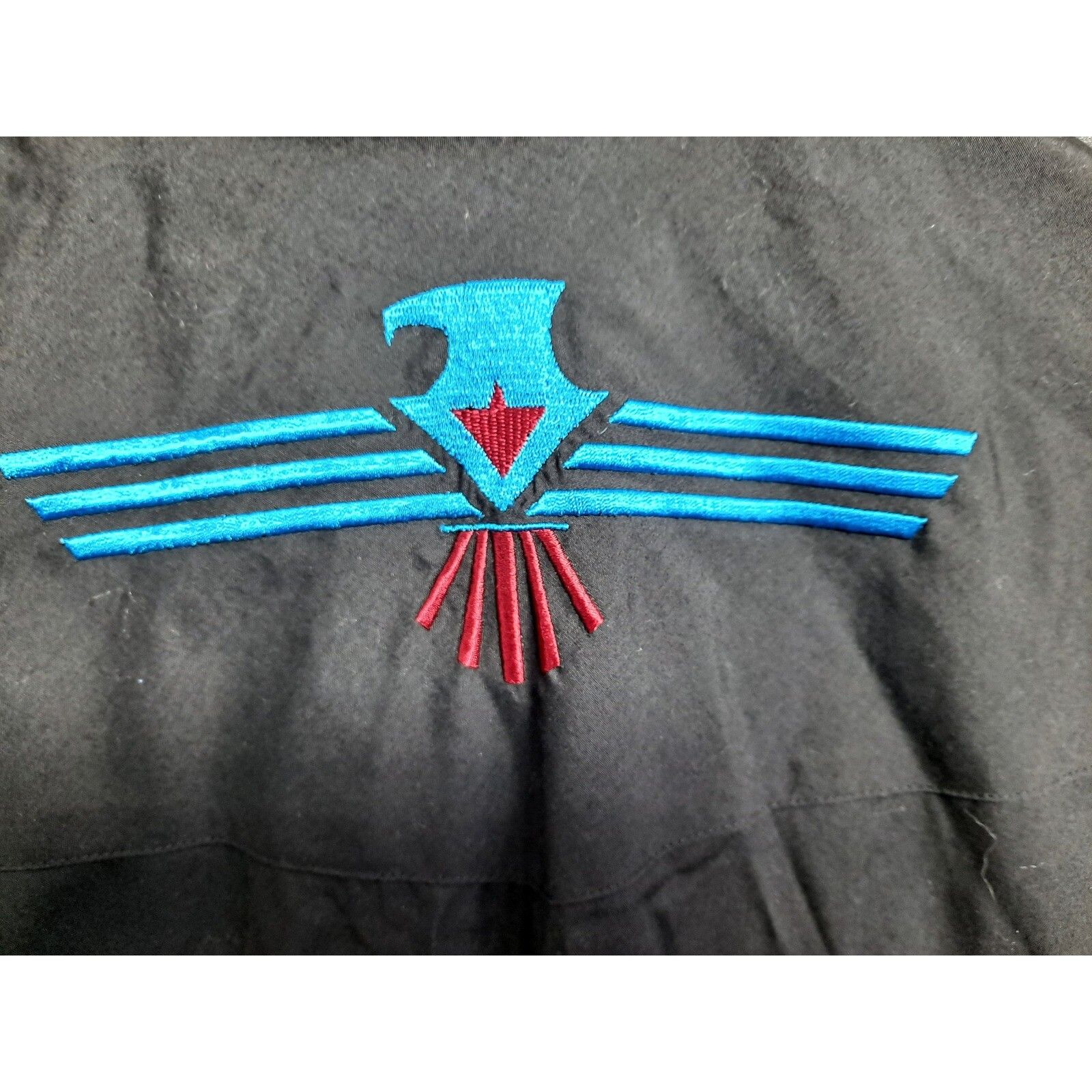 Other Ely Cattleman Western Shirt Thunderbird Embroidered Cowboy X Size US XL / EU 56 / 4 - 7 Thumbnail