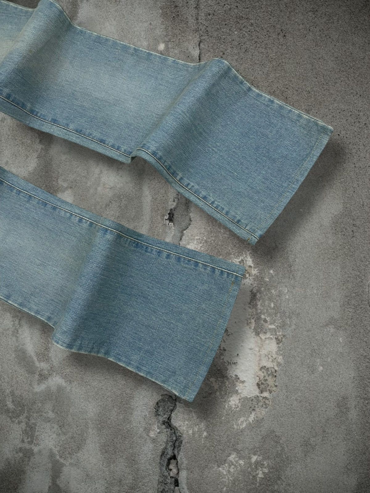 Japanese Brand Vintage 90s Japan Designer Gramercy Mudwash Blue Denim Size US 28 / EU 44 - 3 Thumbnail