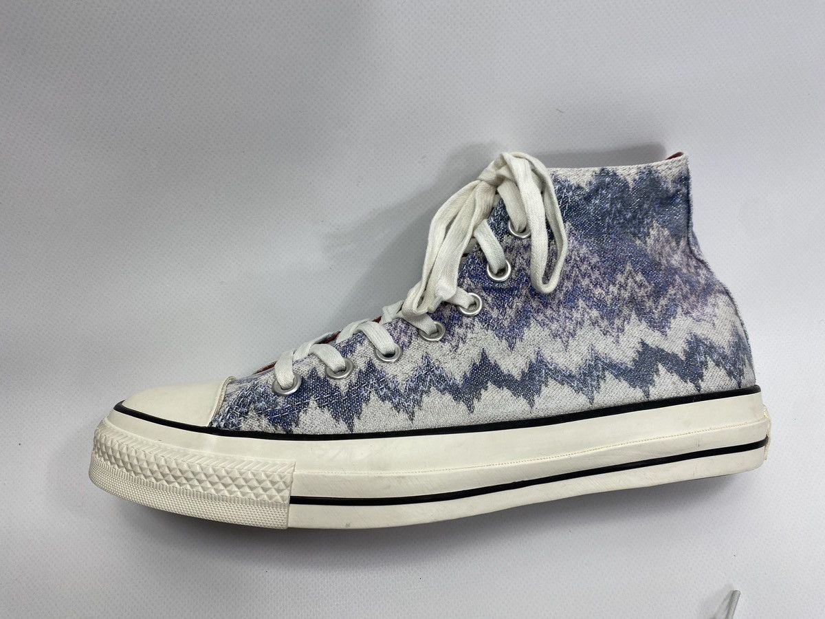 Converse × Missoni LASTDROP🔥41.5 2015 Missoni Converse All Star Hi Egret Multi Size US 8 / EU 41 - 12 Thumbnail