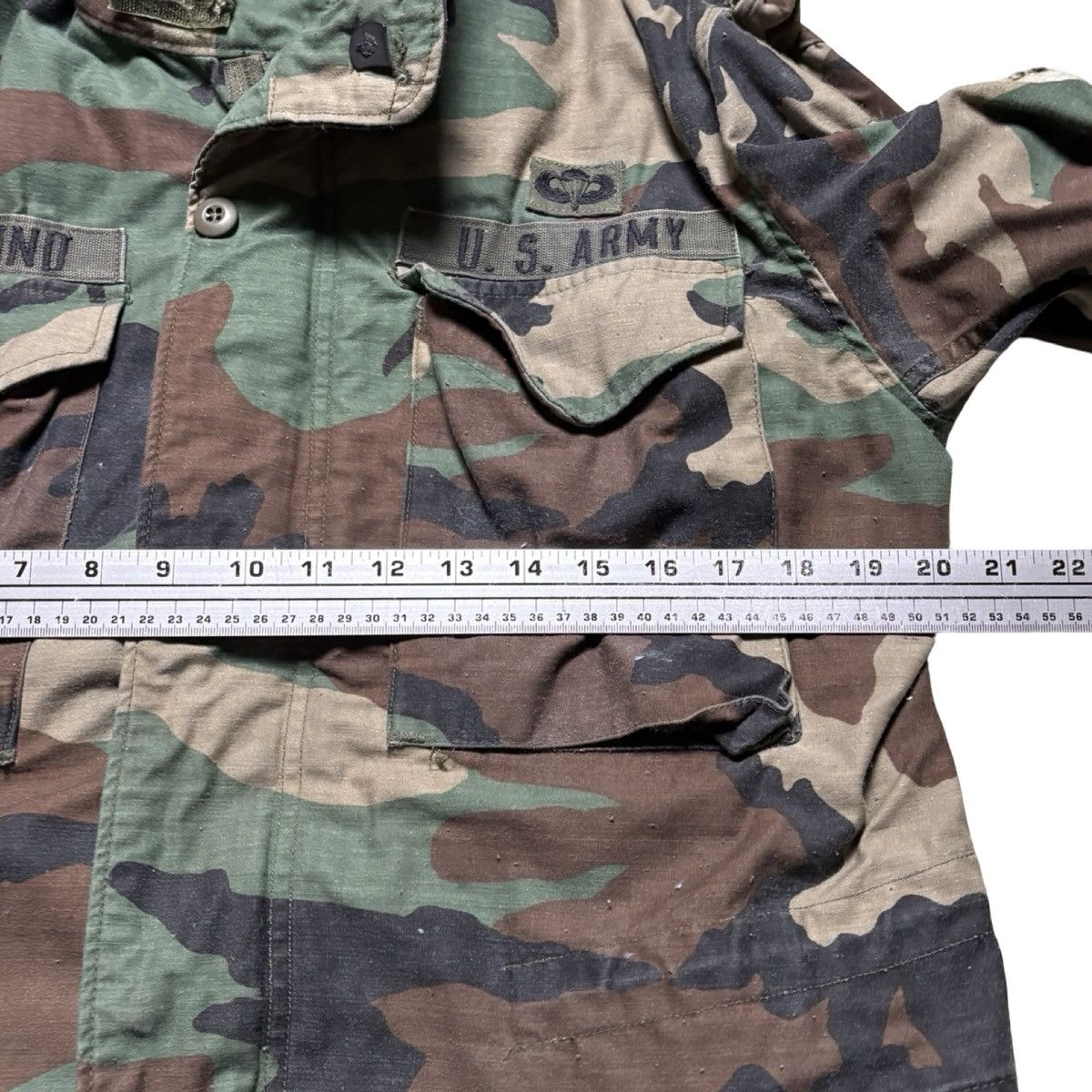 Other US Army M65 Field Jacket Small Reg Woodland Camo Cold Weathr Size US S / EU 44-46 / 1 - 4 Thumbnail