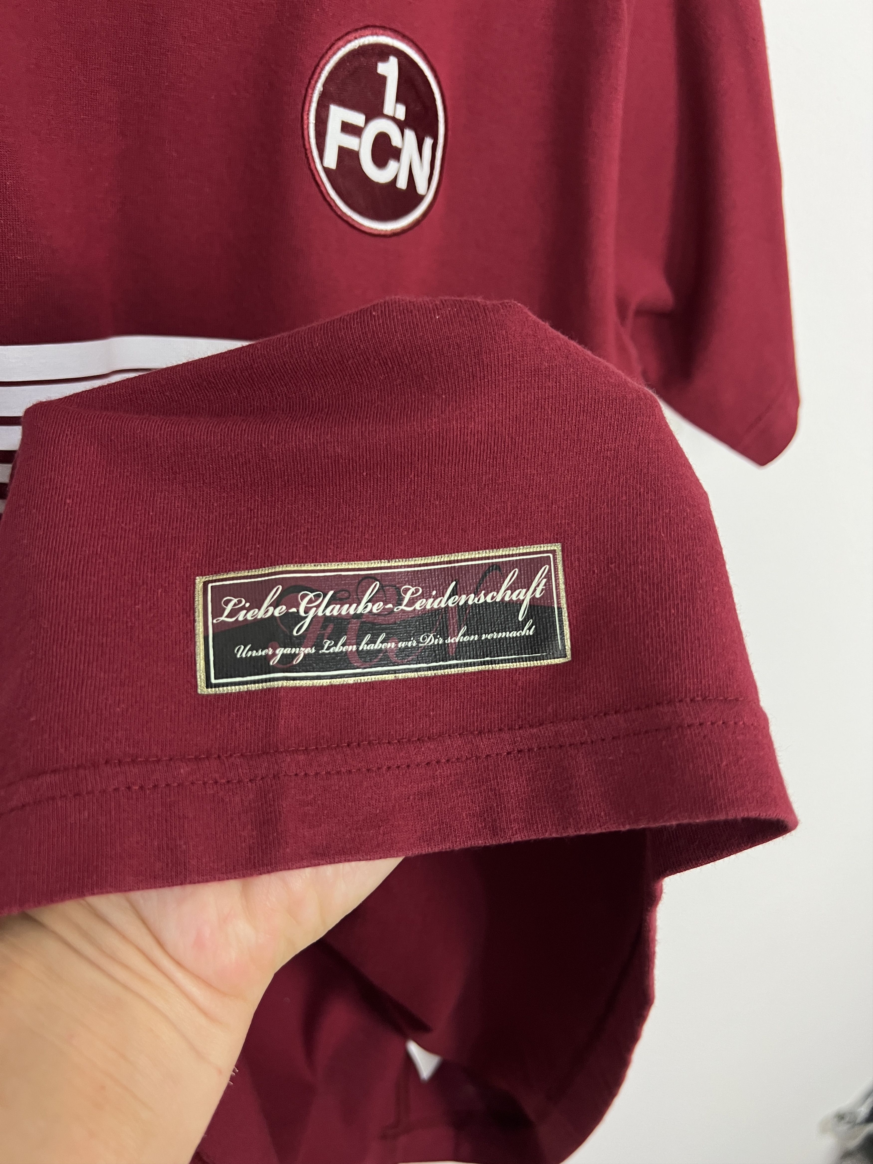 Adidas Vintage Adidas Nurnberg 1. FCN Football Train Shirt Soccer Size US L / EU 52-54 / 3 - 6 Thumbnail