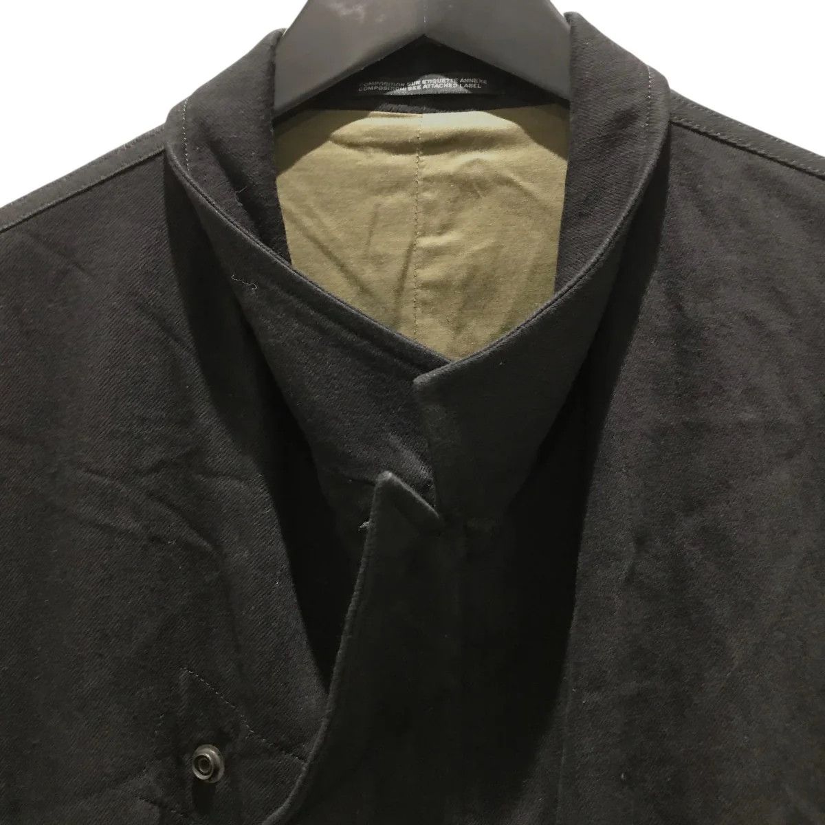 Yohji Yamamoto Yohji Yamamoto pour homme//ZIP DENIM JACKET Size US M / EU 48-50 / 2 - 3 Thumbnail