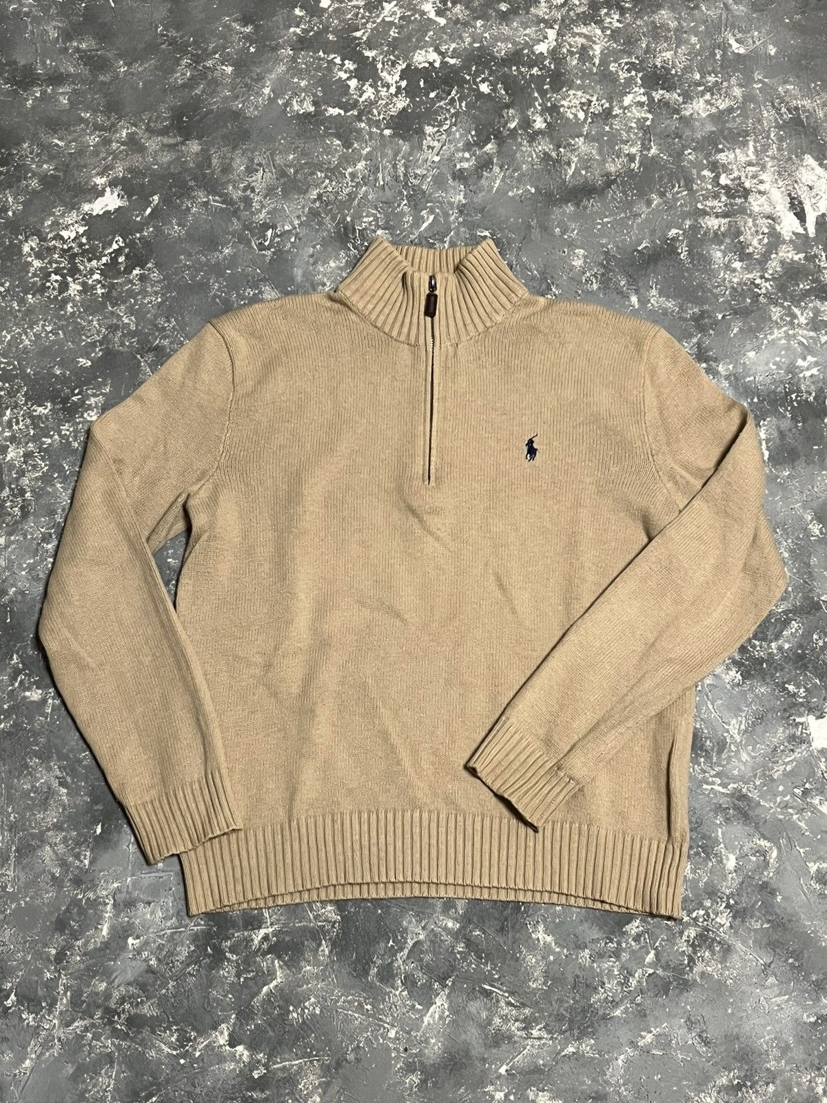 Vintage Polo Ralph Lauren half zip sweater