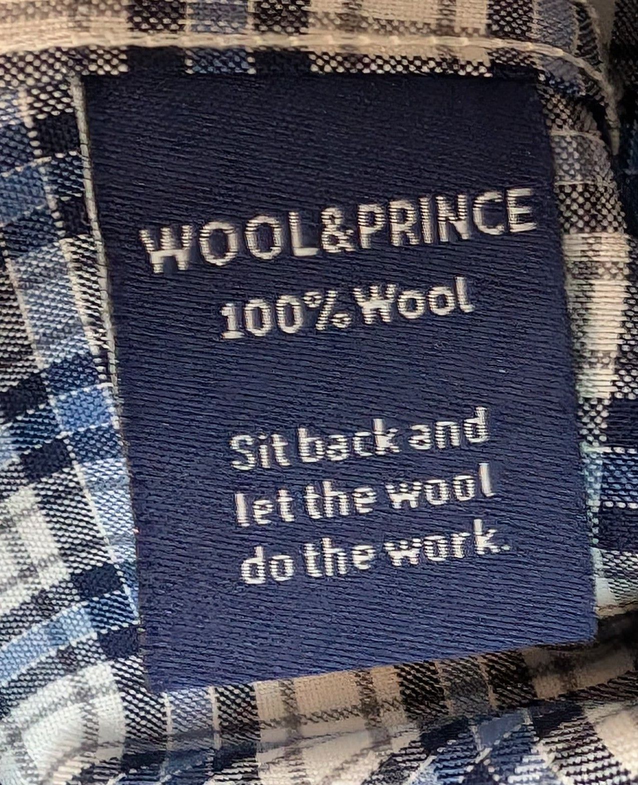 Wool&Prince Wool & Prince 100% Wool Slim Fit Button Up Shirt Size US XL / EU 56 / 4 - 4 Thumbnail