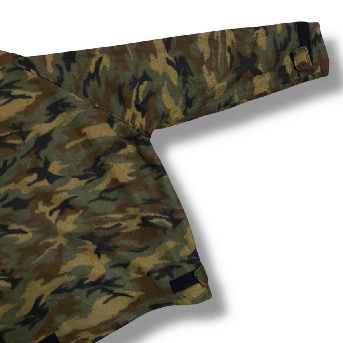 Nepenthes NEPHENTHES CAMO ARMY FULL ZIP FLEECE JACKET Size US M / EU 48-50 / 2 - 9 Thumbnail
