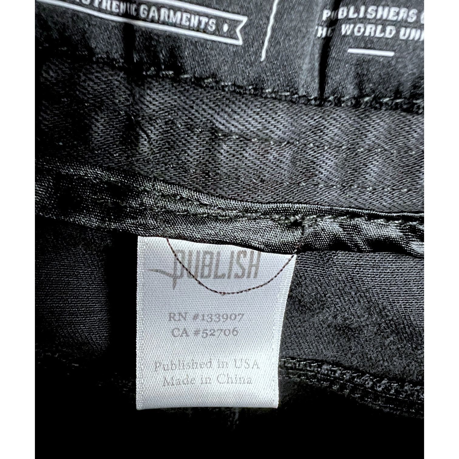 Publish Men's Publish Sprinter Black Joggers - Size 30 (28x29) $98 Size US 30 / EU 46 - 5 Thumbnail
