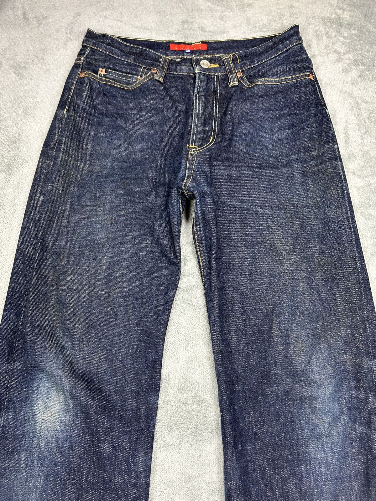 Japanese Brand Miracle Women Fire Denim Jeans S045 Size 29" - 3 Thumbnail