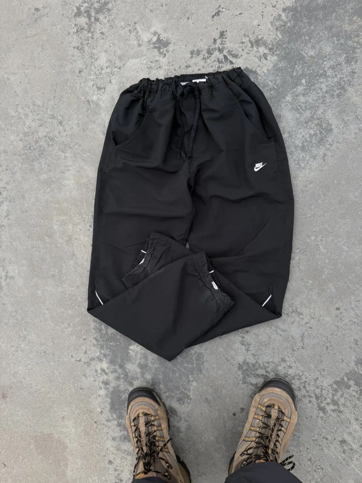 Nike Vintage Nike Y2K Track Pants Drill Joggers Size US 30 / EU 46 - 4 Thumbnail