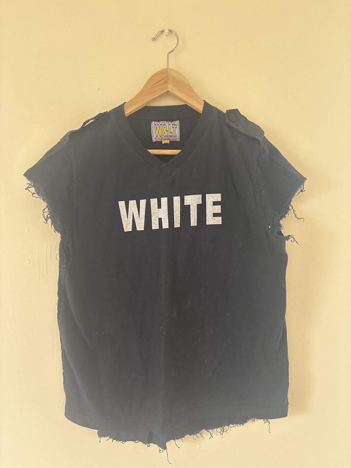W&LT W&LT “white eagle” sleeveless tee WORN ON RUNWAY Size US M / EU 48-50 / 2 - 1 Thumbnail