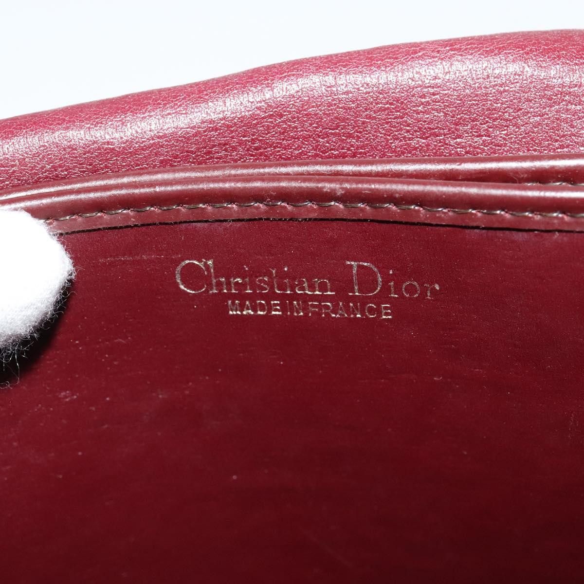 Dior DIOR Trotter Canvas Shoulder Bag Red Size ONE SIZE - 14 Thumbnail