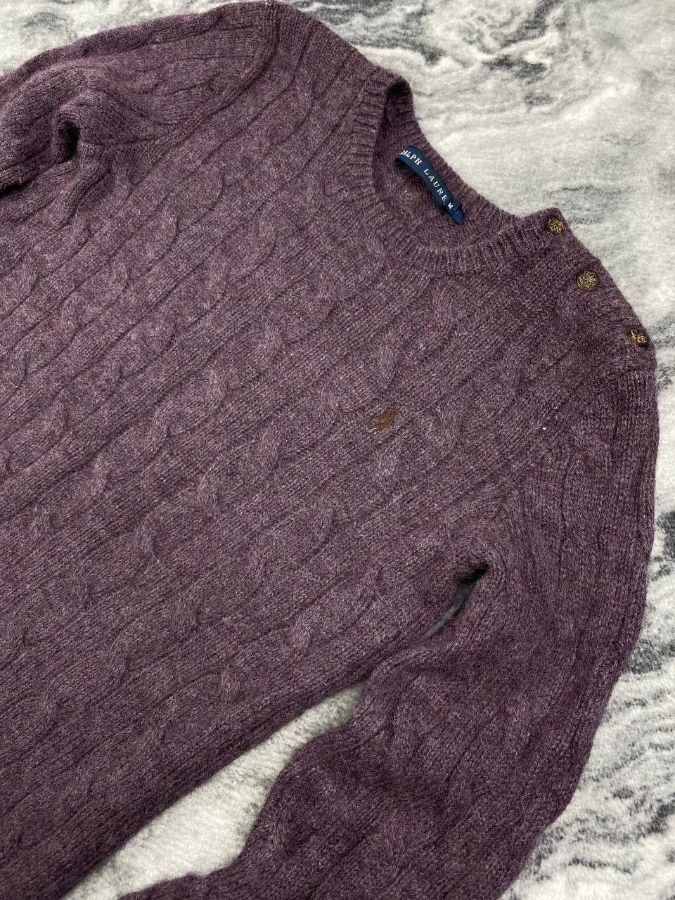 Polo Ralph Lauren Polo Ralph Lauren Cable Knit Wool Cashemere Sweater Size M / US 6-8 / IT 42-44 - 2 Thumbnail