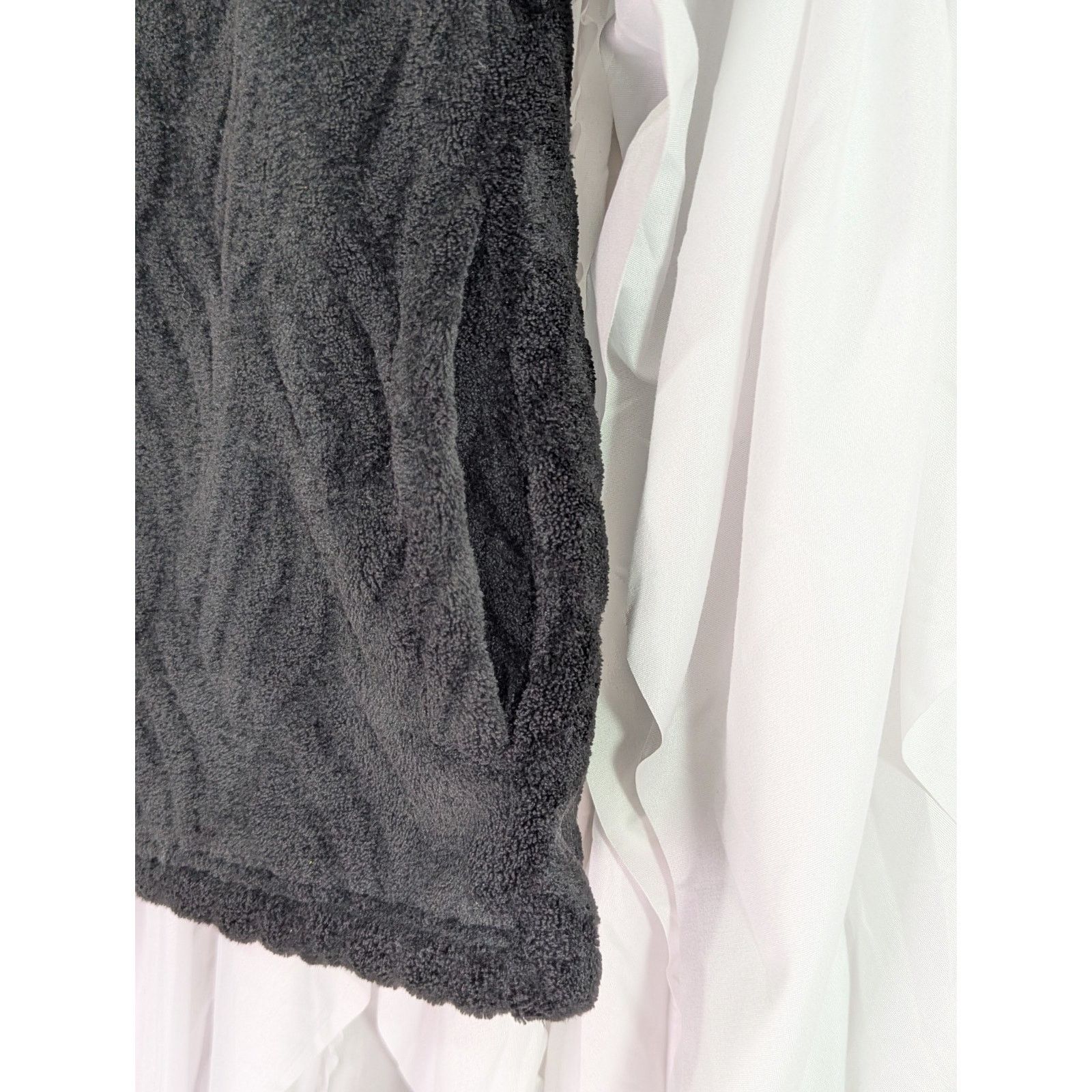 Other French Laundry Black Faux Fur Full Zip Vest Pockets Medium Size M / US 6-8 / IT 42-44 - 5 Thumbnail