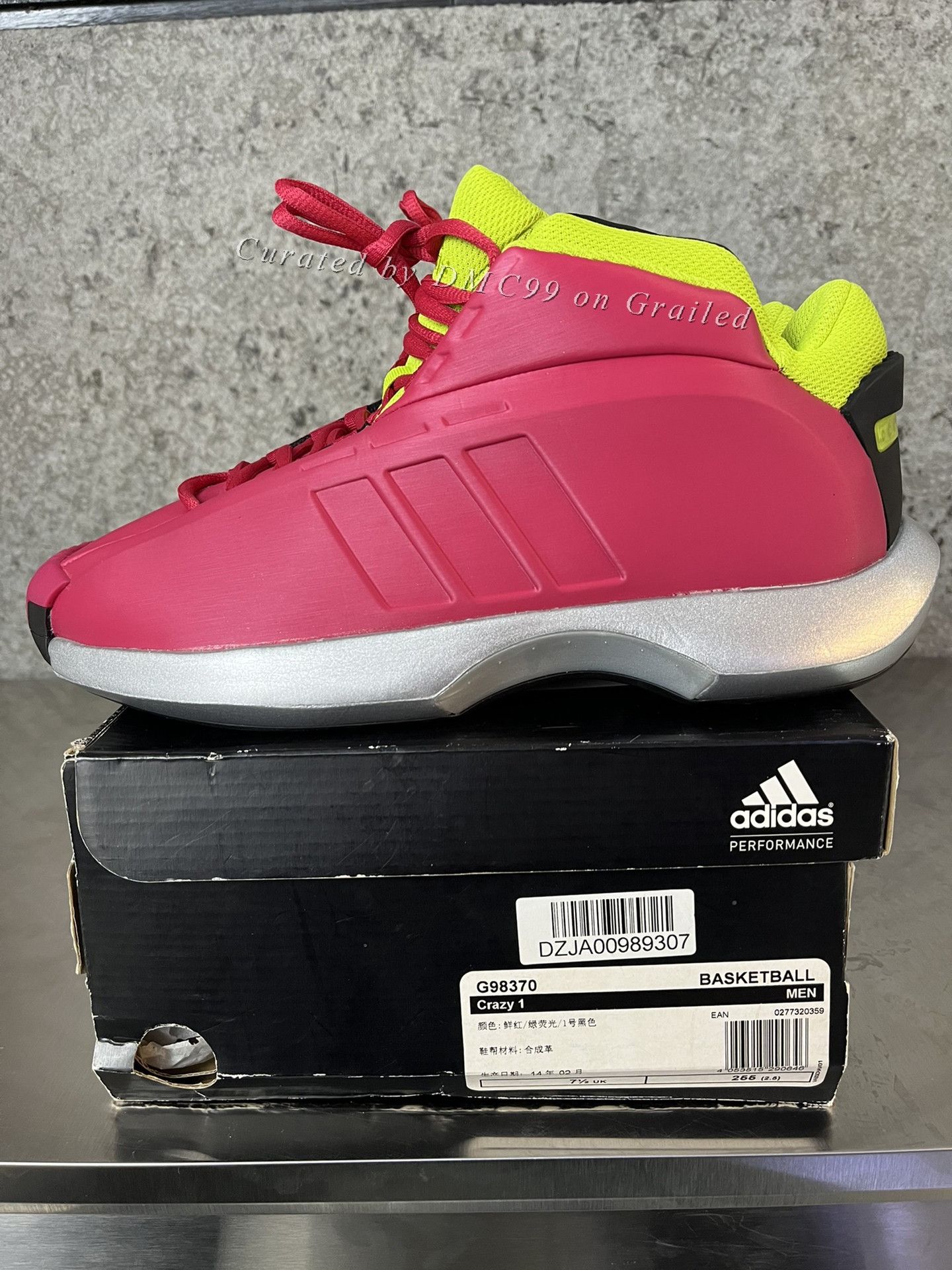 Adidas adidas Crazy 1 Mother's Day Basketball Shoes Size US 8 / EU 41 - 1 Thumbnail