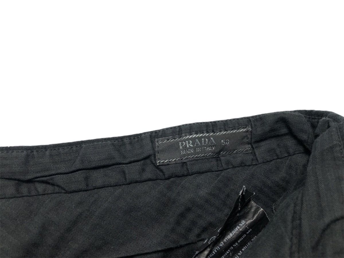 Prada Prada black cotton pants Size US 34 / EU 50 - 8 Thumbnail