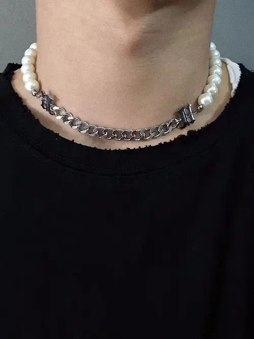 Japanese Brand Retro punk necklace Size ONE SIZE - 4 Thumbnail