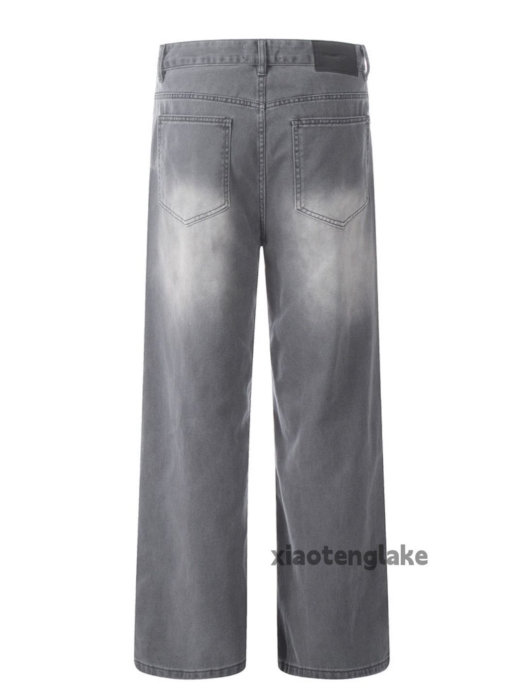 Jean × Vintage washed faded cleanfit yuppie loose hiphop work jeans Size US 30 / EU 46 - 5 Thumbnail