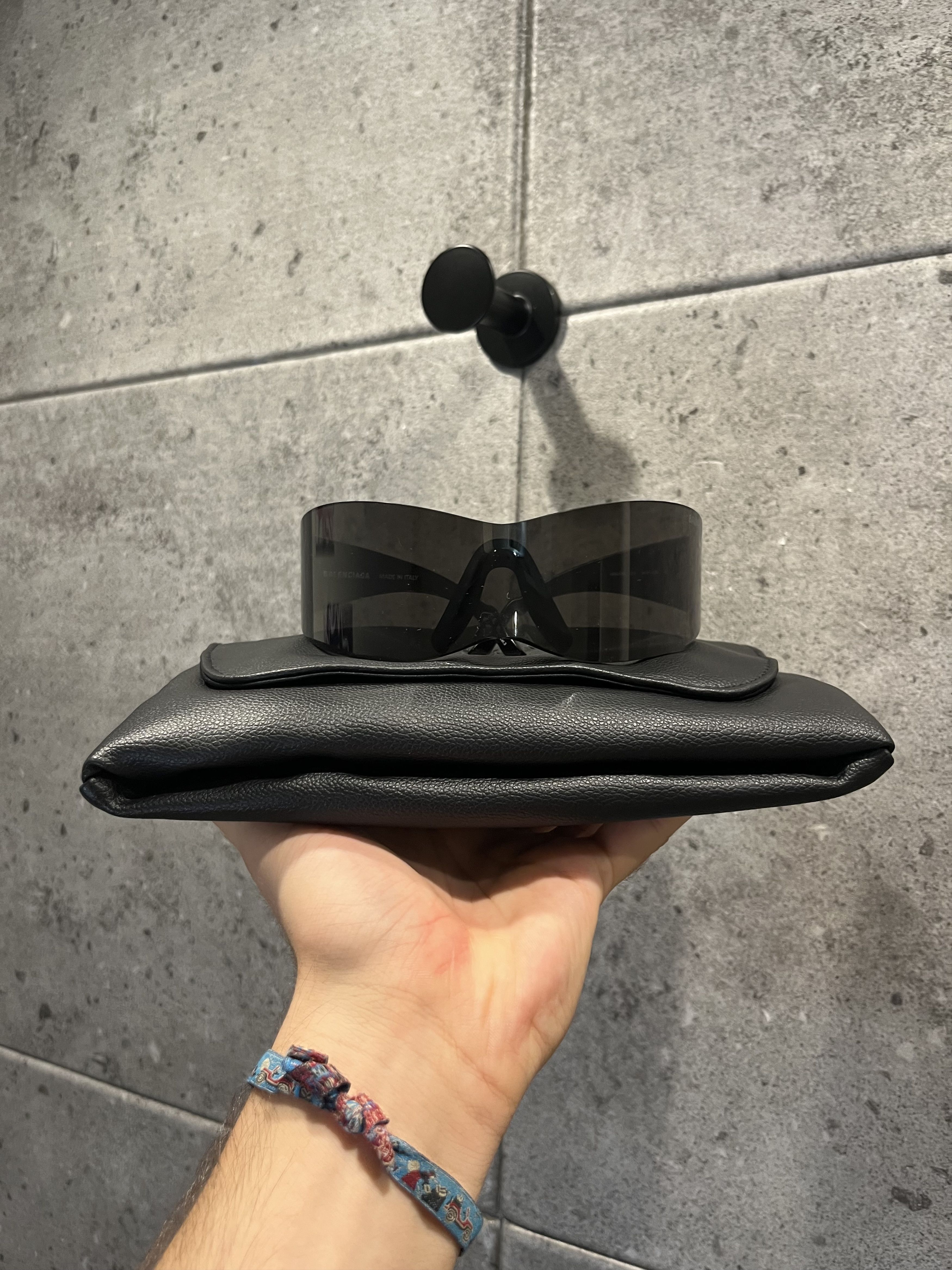 Balenciaga Balenciaga Panther mask sunglasses | Grailed