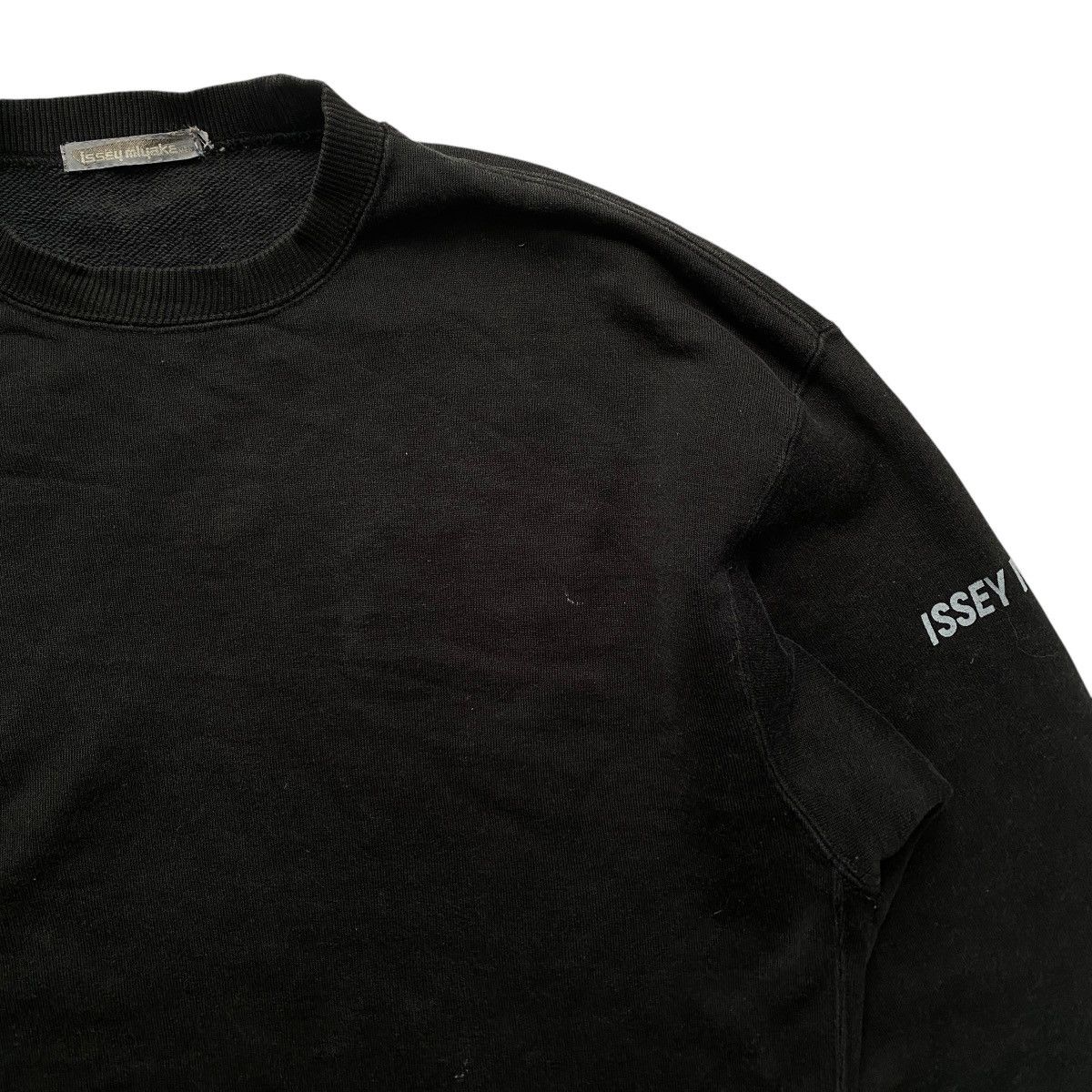 Designer Issey Miyake Men Basic Sweatshirt Size US M / EU 48-50 / 2 - 2 Thumbnail