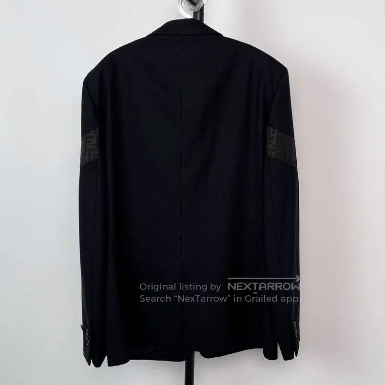 Fendi Fendi Black Jacket Size 52L - 2 Thumbnail